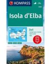 Elba szigete (Isola d'Elba) turistatérkép - KOMPASS 2468