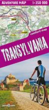 Erdély laminált térkép 2024 - Comfort Map