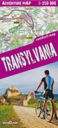 Erdély laminált térkép 2024 - Comfort Map