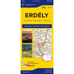 Erdély autótérkép 2025