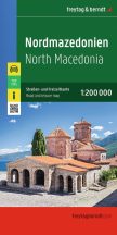 Észak-Macedónia autótérkép / Freytag 2026