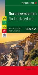 Észak-Macedónia autótérképe