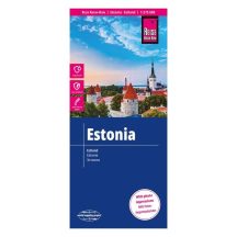 Észtország térkép (laminált) / Reise 