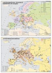 Európa a XIX. században 120*160 cm - laminált, faléces