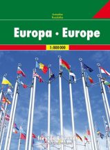 Európa autós atlasz 1:800 000 - 2019