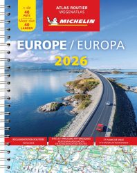 Európa turisztikai és autós atlasz - A4 - 2026 - Michelin