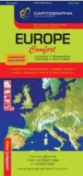 Európa Comfort térkép (laminált) 