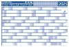 2025-ös Éves projektnaptár 140*100 cm fóliás, alul-felül fémléces - falinaptár 2025-ös Éves projektnaptár 140*100 cm fóliás, alul-felül fémléces - falinaptár
