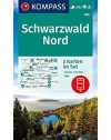 A Fekete-erdő északi rész turistatérkép - KOMPASS 886 A Fekete-erdő északi rész turistatérkép - KOMPASS 886