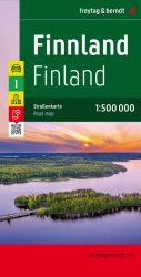 Finnország autótérkép 