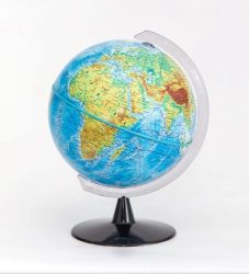 Földgömb 16 cm földrajzi