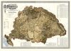A Magyar Szent Korona országainak földmívelési térképe 116*82 cm - térképtűvel szúrható, keretezett A Magyar Szent Korona országainak földmívelési térképe 116*82 cm - térképtűvel szúrható, keretezett