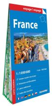 Franciaország autótérkép - 2026 - Voyage