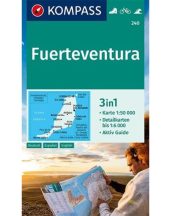 Fuerteventura turistatérkép - KOMPASS 240