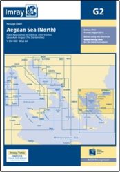 G2 Aegean Sea (North) - Passage Chart hajózási kiadvány