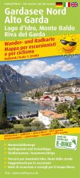 Garda-tó észak - gyalogos-, kerékpáros térkép - Alto Garda, Idro-tó, Monte Baldo, Riva del Garda