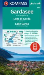 Garda-tó és környéke KOMPASS 697 - turistatérkép 