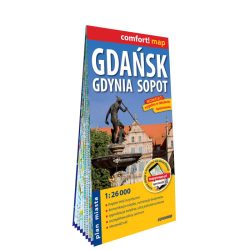 Gdańsk / Gdynia / Sopot comfort térkép 