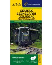   Szekszárdi-dombság, Geresdi-dombság, Gemenc turistatérkép