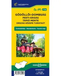 Gödöllői-dombság, Pesti-síkság, Tápió mente turistatérkép TT83