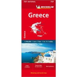 Görögország autótérkép - Michelin 737- 2024