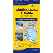 Görögország, Albánia autótérkép OT 14