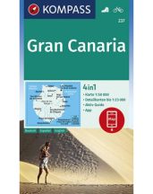 Gran Canaria turistatérkép - KOMPASS 237