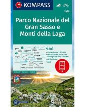   Gran Sasso és Monti della Laga Nemzeti Park turistatérkép - KOMPASS 2476