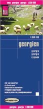   Grúzia - Georgia autóstérkép + Tbilisi belváros térkép