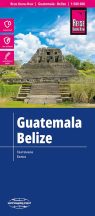 Guatemala, Belize térkép - Reise 2025