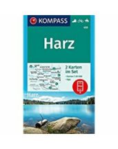 Harz turistatérkép - KOMPASS 450