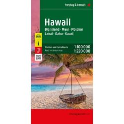 Hawaii-szigetek - autóstérkép - Grande Ile, La Gran Isla - 2025