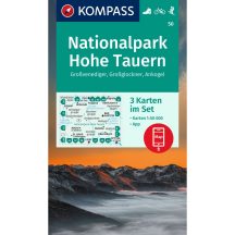   Hohe Tauern Nemzeti Park turistatérkép - 3 részes KOMPASS 50
