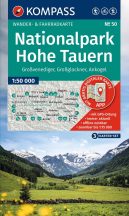   Hohe Tauern Nemzeti Park turistatérkép - 3 részes KOMPASS 50 / 2026
