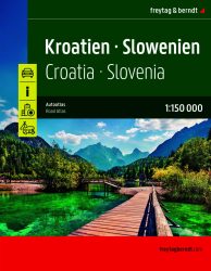 Horvátország, Szlovénia szuperatlasz 2026 Horvátország, Szlovénia szuperatlasz 2026