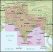 Indiai szubkontinens térkép - vízálló, téphetetlen