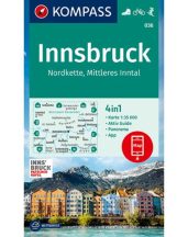 Innsbruck és környéke turistatérkép - KOMPASS 036
