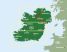 Írország -  autós és szabadidő térkép