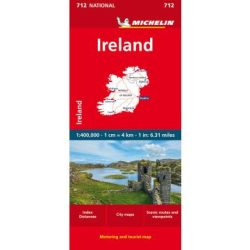 Írország -  autóstérkép - Michelin 712