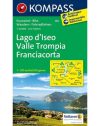 Iseo-tó - Trompia-völgy turistatérkép - KOMPASS 106