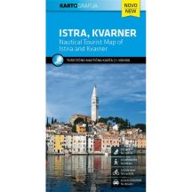   Isztria és Kvarner partvidéke turisztikai- és hajózási térkép - Kartografija