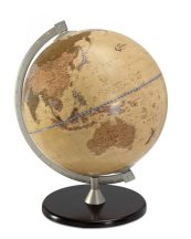 Földgömb - antik, 33 cm átmérőjű