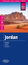 Jordánia térkép - Reise