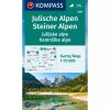 Júliai-Alpok - Kamniki-Alpok  turistatérkép -  KOMPASS  2801