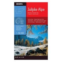   Júliai-Alpok, Triglav Nemzeti Park turistatérkép - Sidarta