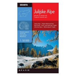 Júliai-Alpok, Triglav Nemzeti Park turistatérkép - Sidarta