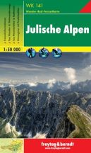 WK 141 Julische Alpen - Júliai-Alpok túristatérkép