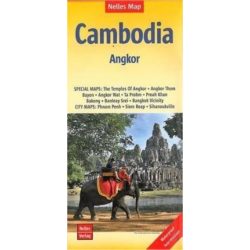 Kambodzsa - Angkor térkép - Nelles