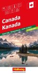 Kanada autóstérkép - Hallwag - 2025 Kanada autóstérkép - Hallwag - 2025