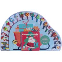 Karácsonyi szánkó kifestőkönyv 